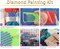 DIY 4th of July Diamond Painting Kit for Adults – Patriotic American Flag, Full Square Drill Diamond Art by Number, Beginner-Friendly Crystal Embroidery, Home Wall Decor & Gift (12x16 in)